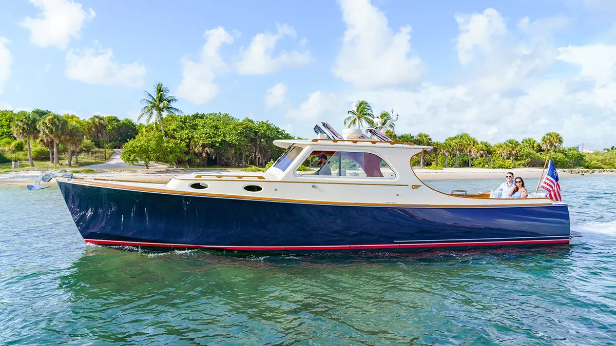 Rent this 36' Hinckley on Anchor